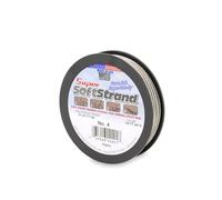 Super Softstrand, Vinyl-Coated Stranded Stainless Steel Picture Wrapping Wire, Size #4, 25 lb / 11 kg, 145 ft / 44 m