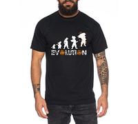 Super Son Goku Evolution Men's T-Shirt Goku Dragon Master Son Ball Vegeta Turtle Roshi Db, Farbe2:Schwarz;Größe2:Large