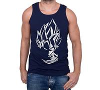 Super Son Goku Men's Tank Top Goku Dragon Master Son Ball Vegeta Turtle Roshi Db, Farbe2:Dunkelblau;Größe2:Medium