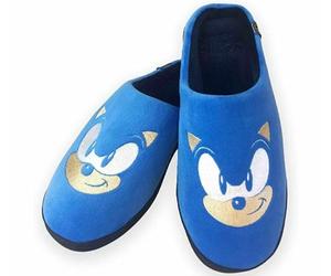 Super Sonic Slippers Size 8/10 - Class Of 91 Gaming Gift Videogame