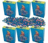 Super Sour Assorted Fruit Hard Candy 50g - Extreme Sour Sweets with Tongue-Painting Red, Blue & Green Colours - Fun Kids Treats (18 x Pack)