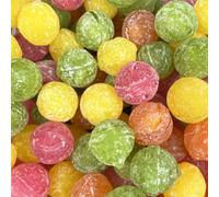 Super Sour Sweets Hard Boiled Mixed Fruits 250g Bag Resealable Pouch Candy