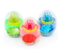 Super Sour Twist & Shake Eggo 18g - Fruit-Flavoured Hard Candy with Tangy Candy Powder - Fun Sour Treat for Kids & Adults -Wrhds (12 x Eggs)