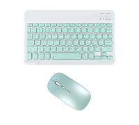 Super Space Wireless Bluetooth Keyboard and Mouse Combo, Ultra-Thin 2.4 GHz Wireless Keyboard and Mouse for iPad Pro/iPad Air/iPad 9.7 and Other iOS Android Windows Devices