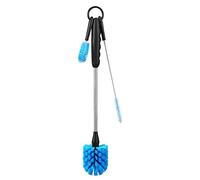 Super Sparrow Bottle Cleaning Brush Set - Bottle Cleaner with Long Handle for Washing Sports Bottles, Sports Water Bottles with Straw Brush, Kettle Spout/Lid Cleaner Brushes