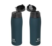 Super Sparrow Insulated Water Bottle - Travel Mug - 750ml - Stainless Steel Water Bottles - BPA Free - Leakproof Metal Bottles - Includes 2 Lids, Straw Lid & Spout Lid