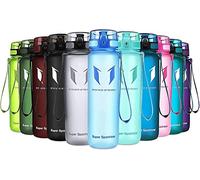 Super Sparrow Sports Water Bottle - 1000ml - Non-Toxic BPA Free & Eco-Friendly Tritan Co-Polyester Plastic - For Running, Gym, Yoga, Outdoors and Camping