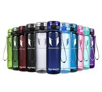 Super Sparrow Sports Water Bottle - 750ml - Non-Toxic BPA Free & Eco-Friendly Tritan Co-Polyester Plastic - For Running, Gym, Yoga, Outdoors and Camping