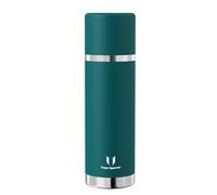 Super Sparrow Stainless Steel Water Bottle - 1000ml - Wide Mouth Vacuum Insulated Flask - BPA-Free ThermosBottle - Leakproof Lid Doubles as Cup