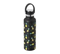Super Sparrow Ultralight Water Bottle Stainless Steel 18/10-500ml - Insulated Metal Water Bottle - Standard Mouth Flex Lid - BPA Free - Flask for Gym, Travel, Sports
