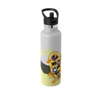 Super Sparrow Water Bottle 750ml - FlipFlow Insulated Metal Water Bottles with Straw Lid - BPA-Free Kids Bottles Stainless Steel & Leakproof Thermal Flask - Ideal for Home, Office, Travel or Sports