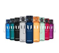 Super Sparrow Sports Water Bottle - 500ml - Non-Toxic BPA Free & Eco-Friendly Tritan Co-Polyester Plastic - For Running, Gym, Yoga, Outdoors and Camping