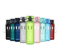 Super Sparrow Sports Water Bottle - 500ml - Non-Toxic BPA Free & Eco-Friendly Tritan Co-Polyester Plastic - For Running, Gym, Yoga, Outdoors and Camping