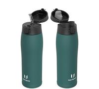 Super Sparrow Water Bottle Stainless Steel 18/8 - Travel Mug - 750ml - Insulated Metal Water Bottle - BPA Free - Leakproof Drinks Bottle
