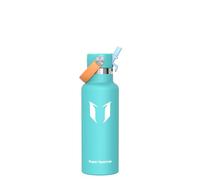 Super Sparrow Water Bottle Stainless Steel - Metal Water Bottle - 500ml - Insulated Water Bottles - Water Bottle with Straw Lid - BPA Free Kids Water Bottle - Flask for Gym, Travel, Sports