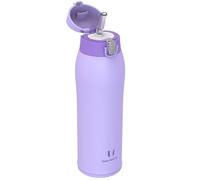 Super Sparrow Water Bottle with Straw - Ultralight Stainless Steel 18/10 Travel Mug - 750ml - BPA Free - Insulated Metal Flask - Leakproof Water Bottle for Sports, Travel, Work