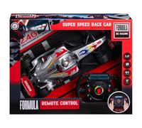 Super Speed RC Race Car - Silver - This Remote Control Car Brings Miles Of Fun, With Lights And Sounds, And The Ability To Go In Any Direction! - Requires 8 X AA Batteries (not Included)