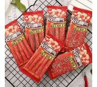 Super spicy strips, spicy slices and spicy sticks, Chinese latiao spicy snacks gift package, large gluten, handmade spicy strips, healthy vegetarian food, casual spicy snacks (3 Flavor Mix,10 bags)