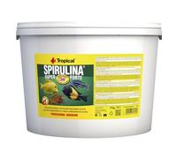 SUPER SPIRULINA FORTE 36% 11L / 2kg - High Spirulina Flakes for Algae-Eating Fish (Color, Growth & Digestion Boost)