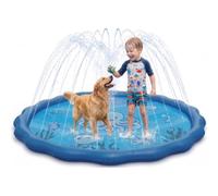 Super Splash® | Water Play Mat for Kids | 200 cm Splash Pad with Water Sprays | Outdoor Play Mat | Easy Setup | Automatic Sprinkler | Fun Outdoor Family Game | OriginalCorner®