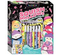 Hinkler - Super Squishmallows Colour & Activity Kit - Gifts for Girls and Boys - Includes Colouring Book + 7 Markers + 3 Gel Pens + 55 Stickers + Poster + Temporary Tattoos - Arts and Crafts Activity