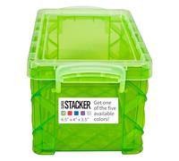 Super Stacker Index Card Box, 3 x 5 Inch Index Cards File Box, Note Holder, Index Card Holder, Photo Boxes Storage, Perfect for 3x5 Index Cards, Recipe Box Holder, Assorted Colors, 1 Count