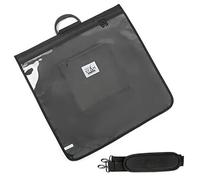 SUPER STAM Tefillin Clear Front Rain Proof Travel Tote bag .with Carry Handle And shoulder strap (Small 12X12.5)