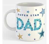 Super Star Dad Mug in A Gift Box Father's Day Gift Idea