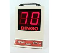 Super Star Electronic Bingo Machine UK Made 2 YR warranty 1-90 number selector