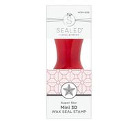 Super Star Mini 3D Wax Seal from The Holiday Magic Collection, red