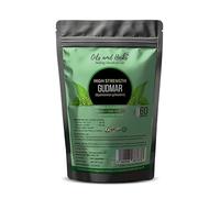 Super Strength Gudmar Capsules 1900MG - Gymnema Sylvestre Supplement - No Fillers or Binders - Made in UK - Vegan - 60 Capsules - Blood Sugar Support