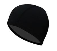 Super Stretch Cloth Swimming Hat, Swim Cap Nylon 1 Piece for Adults and Kids Multicolor(Black)