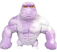 Super Stretchy Squishy Monkey Gorilla Toy - Pull, Squish & Relax! Durable Elastic Rubber Stress Relief Fidget Toys for Kids & Adults, Fun Birthday (Purple)