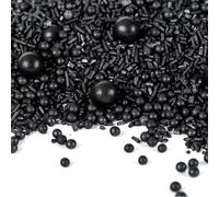 Super Streusel Black - Sprinkle with Chocolate Balls for Wedding Cake Cupcakes Muffins Cake pops Parties Decorations 90g