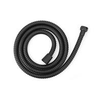 Super Strong Braided Shower Hose Unbreakable Innovative Design 2 Meter 79in Long Black Shower Hose Pipe Tube Replacement Part Bathroom Shower Fits 90% Shower Heads (Might not fit electic Showers)