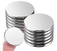 Super Strong Fridge Magnets, 20x3mm Neodymium Disc Magnets Large Refrigerator Magnets, Muti-Use Rare Earth Magnets Heavy Duty for Crafts, Small Notice Board Magnets, DIY, Office, Whiteboards Magnets