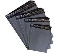 Super Strong Grey Mailing Poly Postal Self Seal Mailing Bags Perfect for Clothes, Shoe Box, Handbags Packing Bags Postage Gifts Packaging Posting Shipping (50, 10"x14")