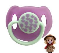 Super Strong Magnetic Dummy Pacifier for Reborn B/aby Dolls,Ultra Realistic Silicone Pretend Feeding Toy with Powerful Magnets,Lifelike Nursery Accessories for Reborn Doll,Doll Supplies & Gift,#01