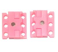 Super Strong Magnetic Shoe Buckle Closures - Just Click and Go. Stylish, No Tie Shoelaces for Shoes, Trainers, Sneakers, Sports Shoes. Maximum Strength and Comfort Shoe Buckles. Easy Laces (PINK)