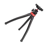 Super Super Tiny Adjustable Rack, 360° Rotating Clamp Design, Sturdy Rubber Materials for Mobile Phone Camera, Video, Cold Shoe Rack
