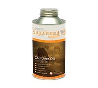 Super Supplement Cod Liver Oil with Garlic Multi Benefit - Horse Pony - 500ml