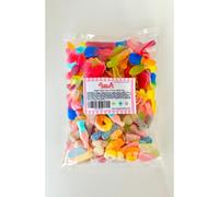 Super Sweets Vegan Sweet, Sour and Fizzy Jellies 1 KG Bag
