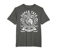 Super Tata Lew Prezent dla Taty Polska Koszulka Polish Dad T-Shirt