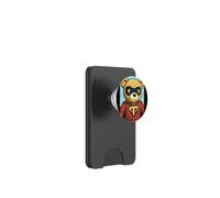 Super Teddy Cute Superhero Bear PopSockets PopWallet for MagSafe