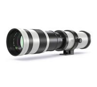 Super Telephoto 420-800mm F8.3 Manual Focus Zoom Lens for Nikon F-Mount DSLR Cameras - Compatible with D3500, D850, D7500, D5600 & More