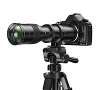 Super Telephoto Zoom Lens 420-800mm F8.3 Full Frame Manual Focus Zoom Lens for Canon EF/EF-S Mount DSLRs - Compatible with EOS Rebel T7/T7i, 5D, 90D, 80D, 7D & More