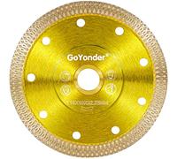 Super Thin Diamond Ceramic Saw Blade Porcelain Cutting Blade for Cutting Ceramic Or Porcelain Tile (4.5 inch)