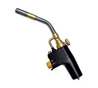 Super Total Fire Blow Torch | Compatible with Map Plus Pro Gas and Propane Canister for Soldering, Brazing, Thawing, Heat Treatment and More | CGA 600 | Quick Piezo Trigger Ignition Heavy Duty Torch