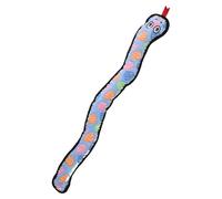 Rosewood Rope and Squeak Snake Luxury Plush Character Quality Dog Toy, 69 cm, Multicolor
