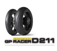 SUPER TRACK DAY TRACKDAY RACE DUNLOP D211 GP RACER TRIPLE DEAL 1207017 & 1805517